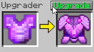 Minecraft Bedwars but you can upgrade Netherite..