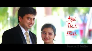 Ajith & Farida Christian Wedding Highlights JESUS STUDIO NAGERCOIL +919894770686