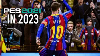 PES 2021 in 2023 Barcelona vs Juventus  Realistic Gameplay - PC