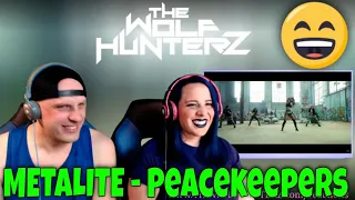 METALITE - Peacekeepers (2020 OFFICIAL MUSIC VIDEO AFM Records) THE WOLF HUNTERZ Reactions