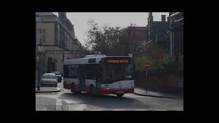 Hlášení zastávky Na Bojišti příští zastávka Kateřinská (linka 148)