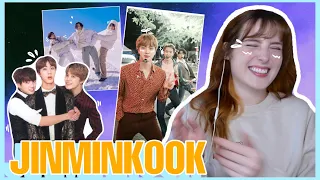 JINMINKOOK BEING THE FUNNIEST TRIO REACTION | BTS REACTION