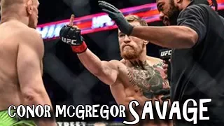 Conor Mcgregor's MOST SAVAGE Moments