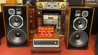 Tets HĐ - Loa Pioneer S - 922. Amply Piomeer SX - 1010. Đẹp như Hoa Hậu. Tẩn Con Quốc Việt Nam🎼👍