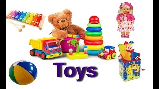 Learn toys in English. Игрушки на английском языке детям. #Toys