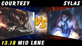 Courtesy - Yasuo vs Sylas MID Patch 13.18 - Yasuo Gameplay