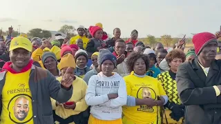 #WatchNow: Chibaya introduces Nelson Chamisa on stage in Linda Mangwe, plumtree