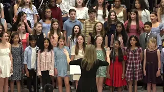 Sixth grade Chorus Spring Concert June 6,2024  Farnsworth Middle School  Guilderland New York