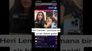 LEMAN SIR VE TIKTOK ATDILAR 😱😱TIKTOK CANLI YAYIN YARISMA (2023)