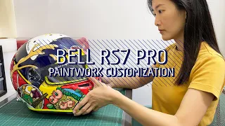 BELL RS7 PRO | ASMR | Made In Malaysia | Metallic Paints | Helmet Paintwork Process [ENG SUB]