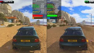 Dirt 5 Ray Tracing Ultra Settings 4K | RX 7900 XTX + 7950X3D VS RTX 4090 + i9 13900K