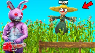 Oggy Try To Hide With Scariest Jack In Propnight | Rock Indian Gamer |