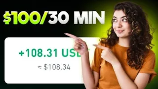 $100/30 MIN ⏰️ Very Fast Earning Site To Make Usdt Free