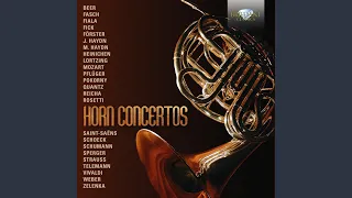 Horn Concerto No. 2 in E-Flat Major, K. 417: I. Allegro