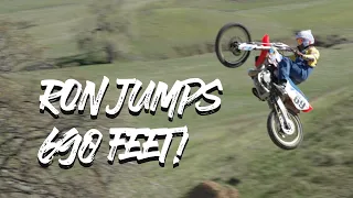 Ron Jumps 690 Feet!