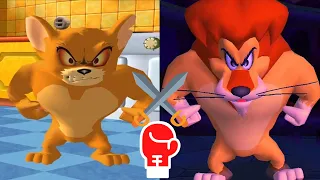 Tom and Jerry War of the Whiskers(1v1): Monster Jerry vs Lion HD - Funny Cartoon