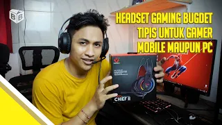 Headset Budget Ramah Dengan Kualitas Mewah - Fantech CHIEF II HG20 RGB Headset Gaming - Buka Box