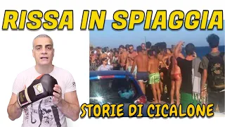 Botte in spiaggia storie di Cicalone