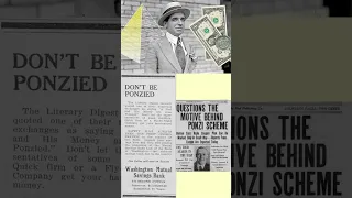 You Won't Believe This Scam! The Original Ponzi Scheme #pyramidscheme #antimoneylaundering