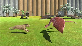 ⚡PREHISTORIC MAMMALS VS FANTASY - Animal Revolt Battle Simulator