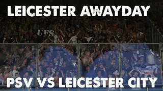 LEICESTER FANS TOOK OVER EINDHOVEN! CORTEO/FAN MARCH AND AFTERPARTY! PSV vs Leicester City 1-2