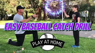 EASY Baseball Catch Drill for Youth Baseball Players