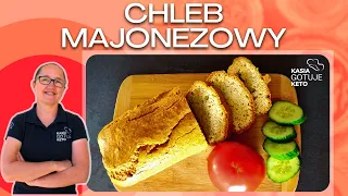 Kasie Gotuje Keto - Chleb majonezowy