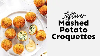 How To Make Croquettes (PERFECT For Leftover Mashed Potatoes)