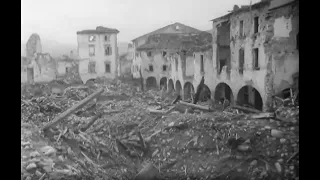 Settembre 1944. Firenzuola distrutta dal bombardamento. Un video rarissimo e impressionante