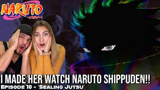 TEAM KAKASHI RUSHES TO SAVE KANKURO!! Girlfriend's Reaction Naruto Shippuden Episode 10