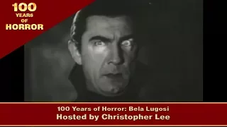 100 Years of Horror : Bela Lugosi