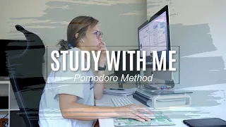 Study with Me (real time) | Pomodoro Method