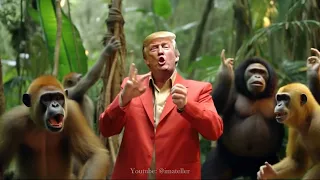 [AI] Donald Trump Is a King of the Jungle (BM: George Of the Jungle Presidents Of The United States)