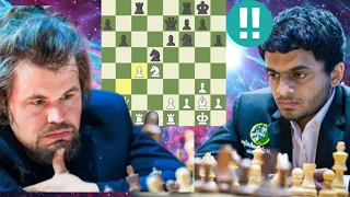 2992 Elo chess game | Magnus Carlsen vs Nihal Sarin 9