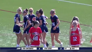 U16 Women – USA vs. Ontario | 2021 USA Lacrosse Fall Classic | Full Game