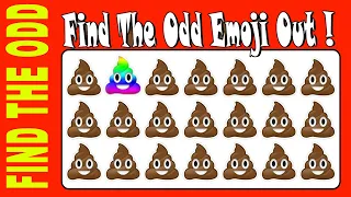 58 #emoji #oddemoji HOW GOOD ARE YOUR EYES #215 l Find The Odd Emoji Out l Emoji Puzzle Quiz