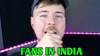 PROOF that @MrBeast has a lot of INDIAN Fans | MrBeast Hindi India | MrBeast Shorts Facts #shorts