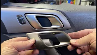 Ford Ranger Ford Everest Mazda BT50 interior door handle replacement.