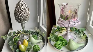 Декор подсвечника/Пасхальная композиция/Декор/DIY/Spring decor