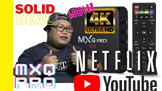 MXQ PRO 5G 4K UNBOXING AND REVIEW (TURN A REGULAR TV INTO A SMART TV)