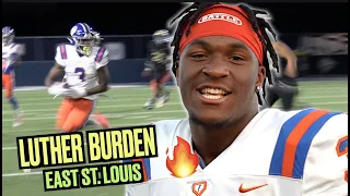 🔥🔥 Came to Cali & put on a SHOW! 5-STAR WR Luther Burden III |East Saint Louis High (IL) Spotlight