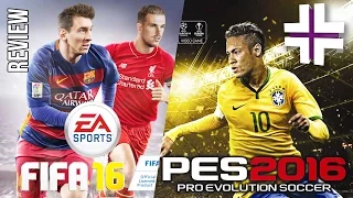 FIFA 16 vs Pro Evolution Soccer 2016 - A Comparison Review