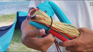 Кайтсёрфинг обучение. КАЙТ ПРОГРЕСС. ПОДГОТОВКА К ЗАПУСКУ КАЙТА. PREPARATION OF THE KITE.