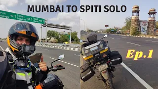 Mumbai to Spiti Valley Bike Ride | 5000 km journey begins on KTM Adventure 390 | Riding the Storm