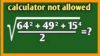 ।। Maths olympiad ।।A nice radical problem simplification ।। @mathscuriosity494