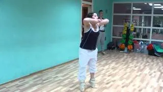 Choreo for Begginers by Ulanov Oleg (LMFAO ft Lauren Bennett & GoonRock - Party Rock Anthem )