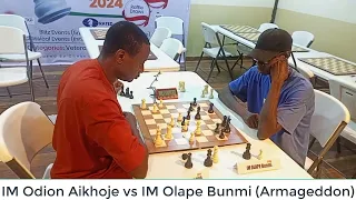 Armageddon Match between top Nigerian International Masters