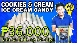 SOFT COOKIES AND CREAM ICE CANDY with COSTING | IDEAng PINOY TV #17