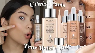 Es un 10/10? 🤨 Probando la base/serum ‘True Match Nude’ de L’Oréal Paris | @camilaaldanar