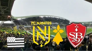 (Vlog)J16 L1#FCNantes 0-2 #Stadebrestois 13h hommage à Maxime🟡🟢⚫️(Maxime pour toujours) 🕊🙏🏟